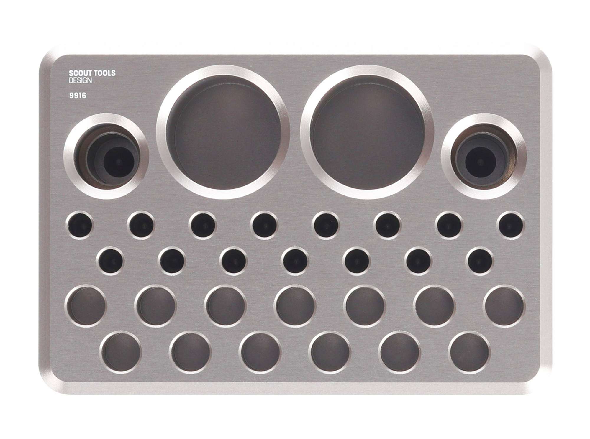 Organizator Driver and Bit Storage Block CRKT- Aluminiu Robust, Organizare Eficienta