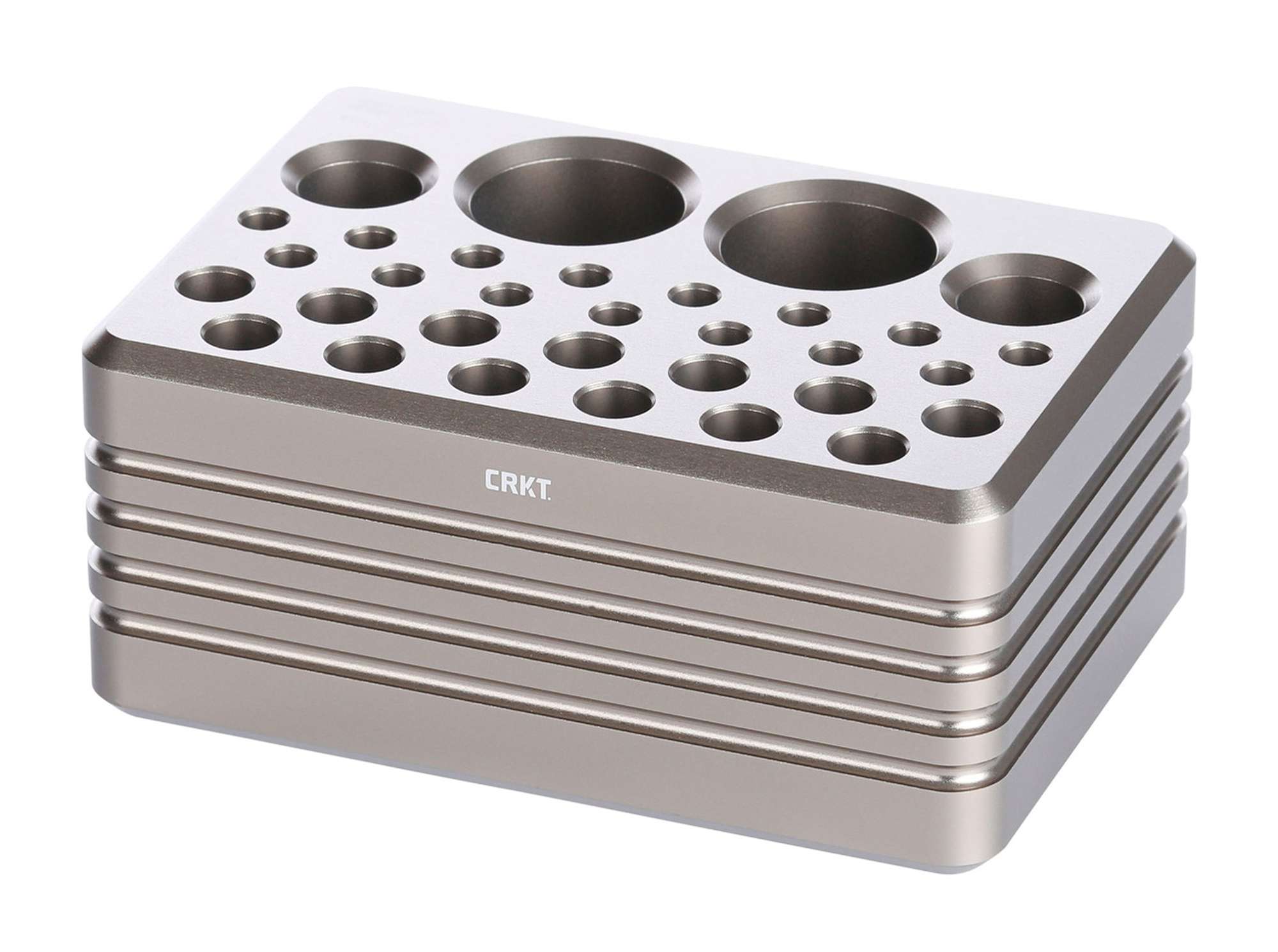 Organizator Driver and Bit Storage Block CRKT- Aluminiu Robust, Organizare Eficienta