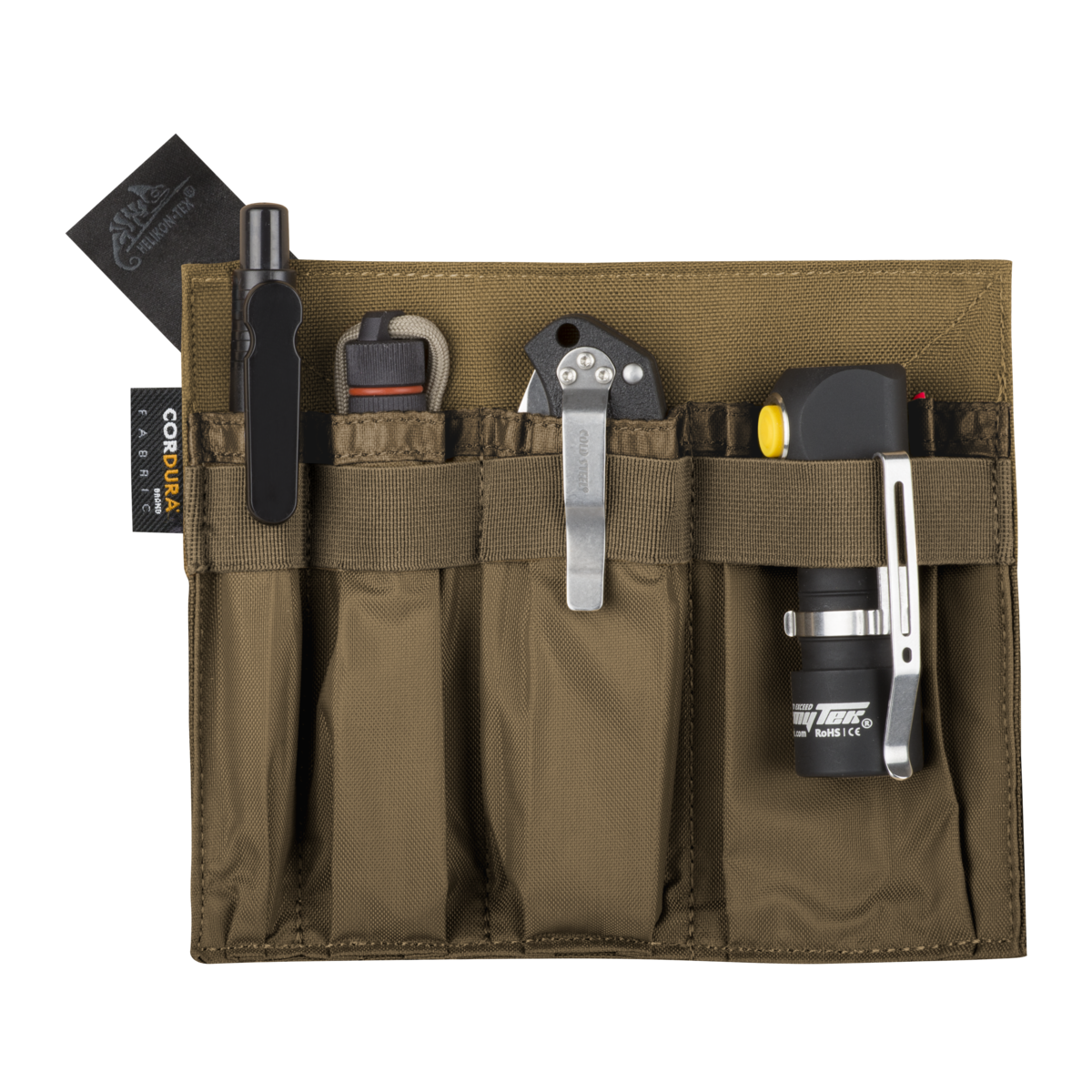 Organizator Insert Helikon-Tex Coyote cu 4 Buzunare