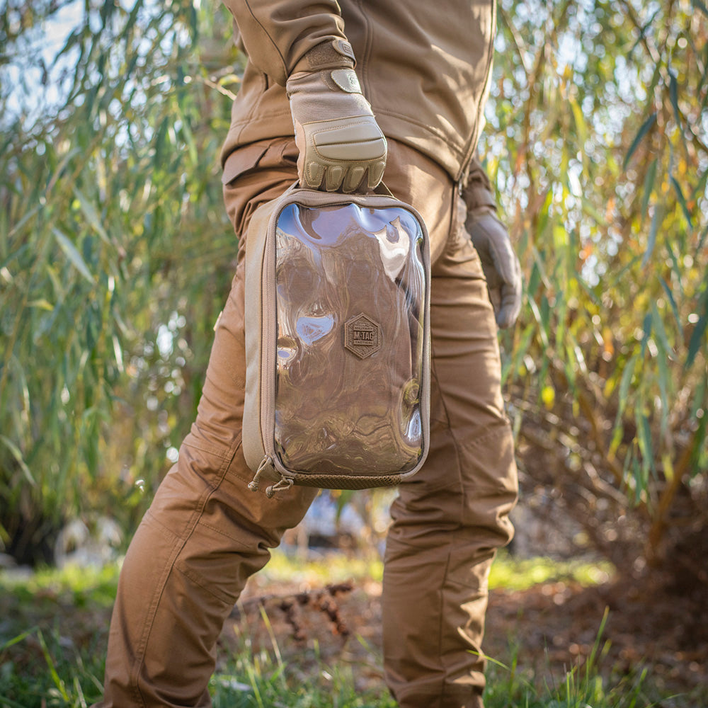 Organizator M-Tac Elite Transparent Gen.II - Coyote