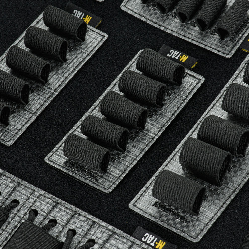 Organizator Modular Fiole 5 ml M-Tac - Negru, Compatibil Velcro