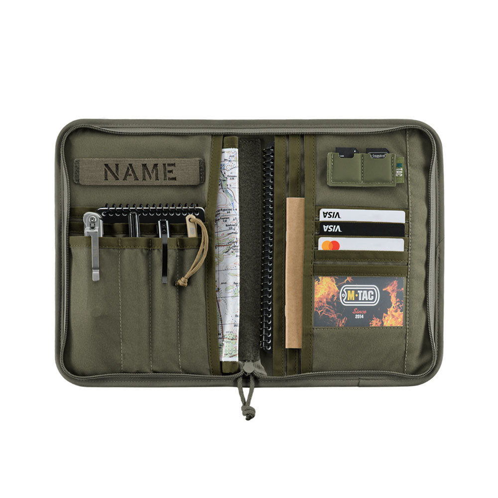 Organizator Tactic A5 Elite M-Tac - Ranger Green, Esențial Echipament
