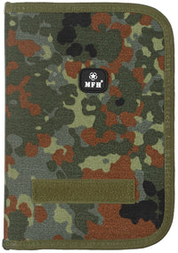 Organizator Tactic A5 Flecktarn MFH - Cordura, Fermoar