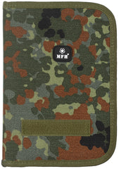 Organizator Tactic A5 Flecktarn MFH - Cordura, Fermoar