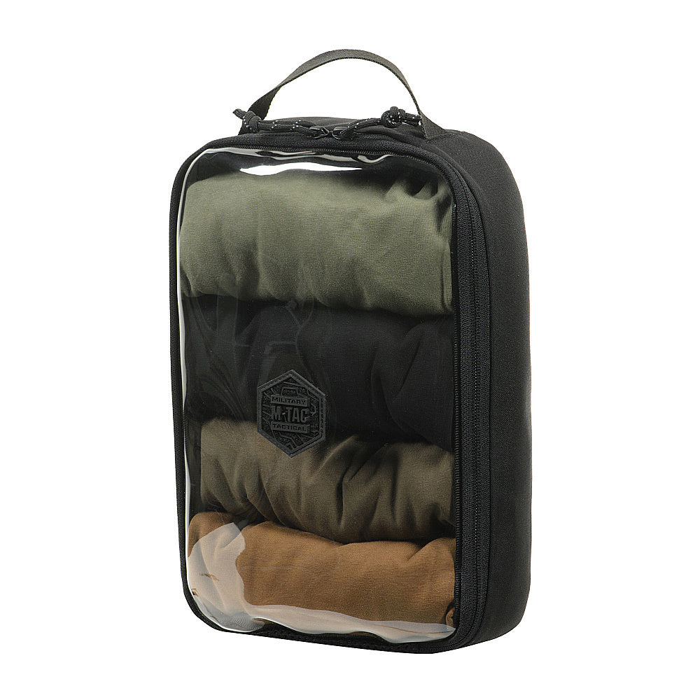 Organizator Transparent M-Tac Elite Mare Gen.II - Negru Utilitar