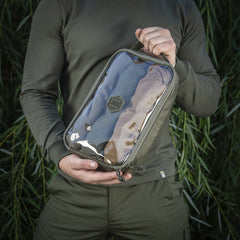 Organizator Transparent Utility M-Tac Elite Large Gen.II - Ranger Green