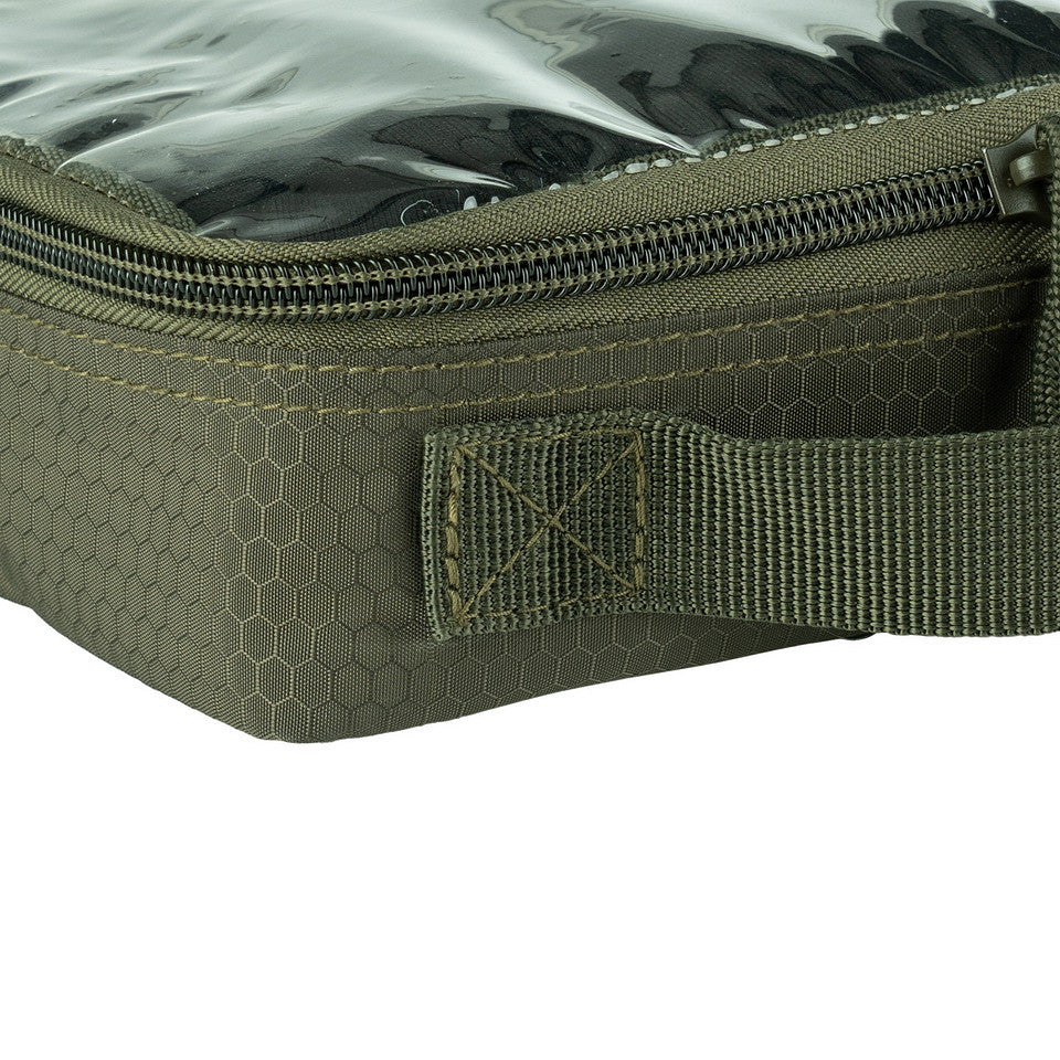 Organizer Hexagon Transparant Mediu Groen 101INC - Acces Rapid Echipament