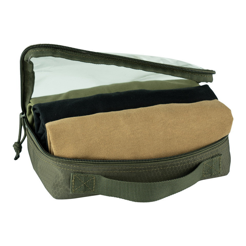Organizer Hexagon Transparant Mediu Groen 101INC - Acces Rapid Echipament