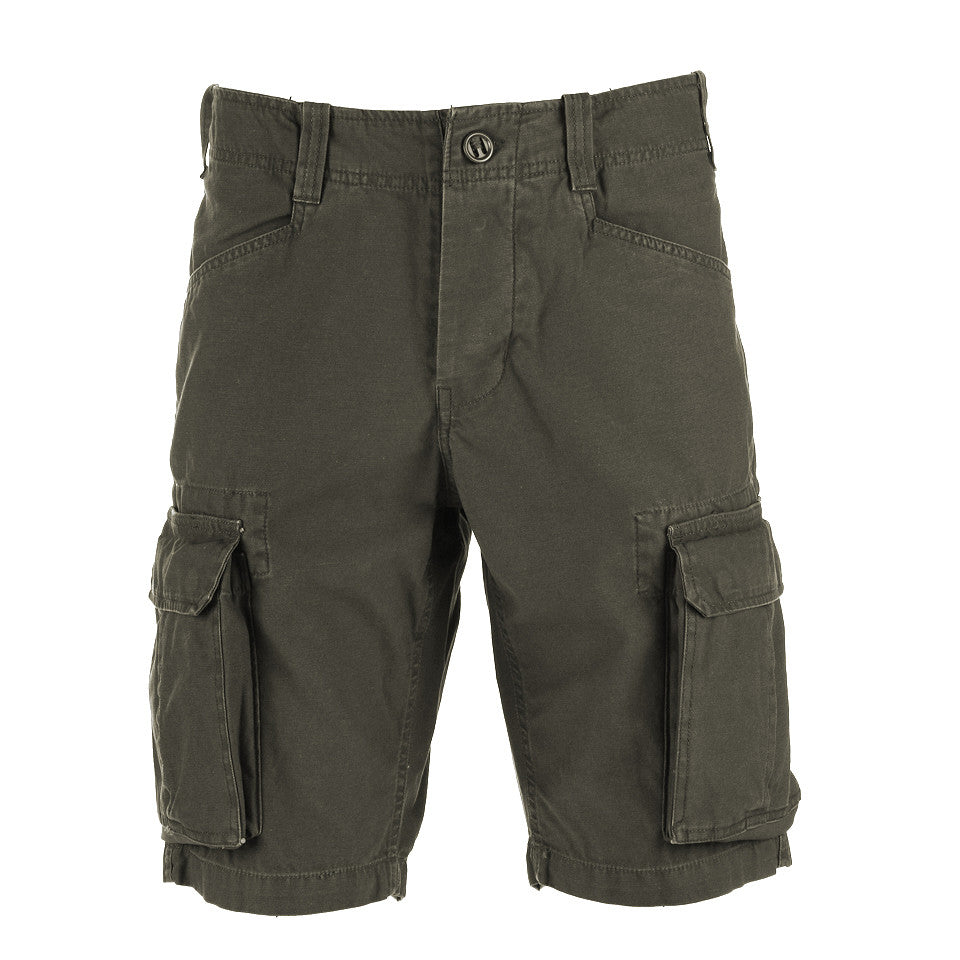 Șort Cargo Stonewashed Verde Fostex - Rezistență și Stil Autentic