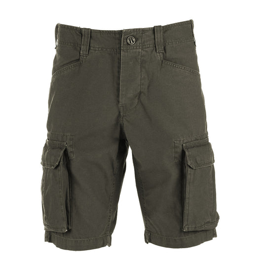 Șort Cargo Stonewashed Verde Fostex - Rezistență și Stil Autentic