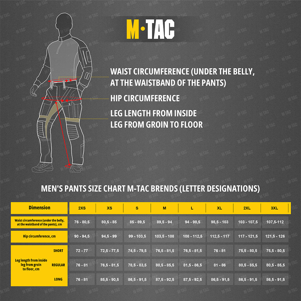 Șort M-Tac Rubicon Flex Negru - Libertate de Mișcare 4-Way Stretch
