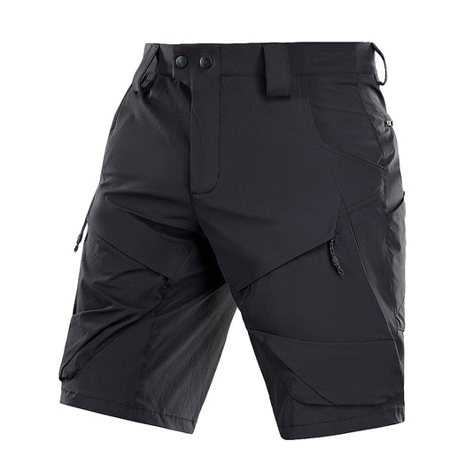 Șort M-Tac Rubicon Flex Negru - Libertate de Mișcare 4-Way Stretch