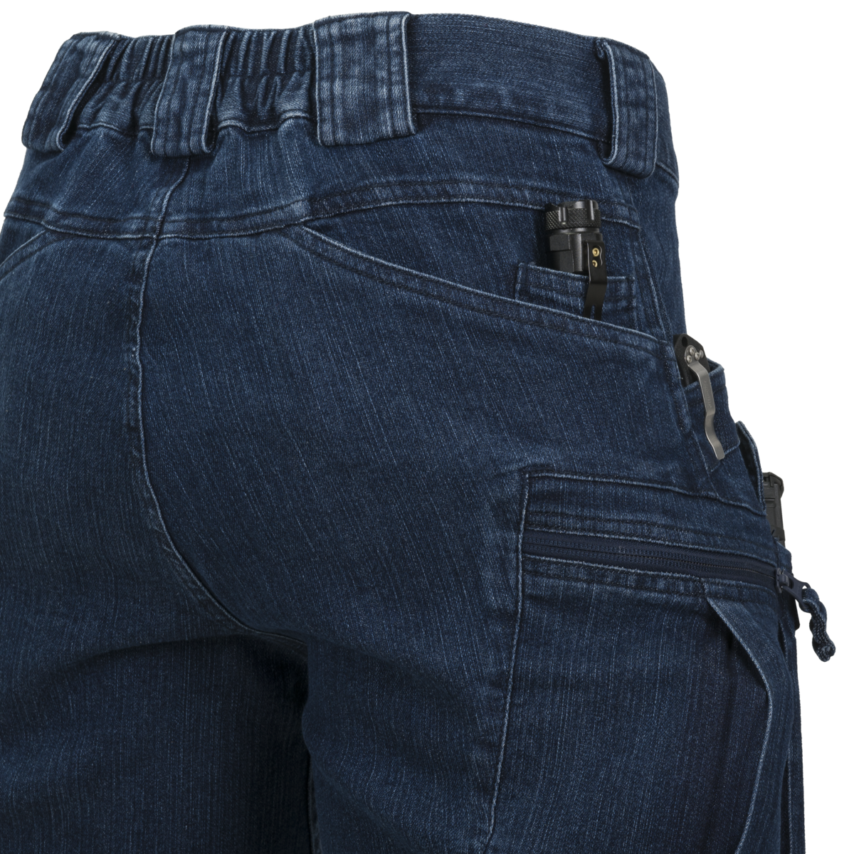 Șorturi Tactice Helikon-Tex UTS® Denim Stretch Marine Blue