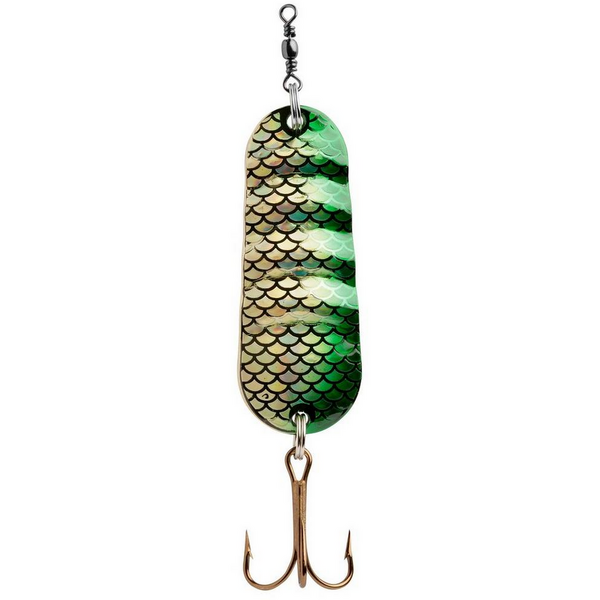 Oscilantă Atom Abu Garcia - Green Flash, Atractivitate Maximă 9cm/35g