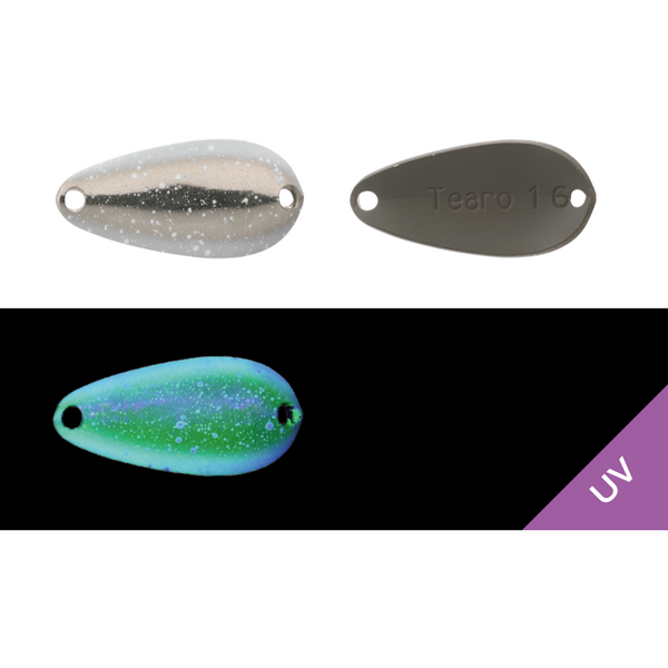 Oscilantă Tearo Jackall - 2.2cm, 1.9g, Atractiv UV Păstrăv