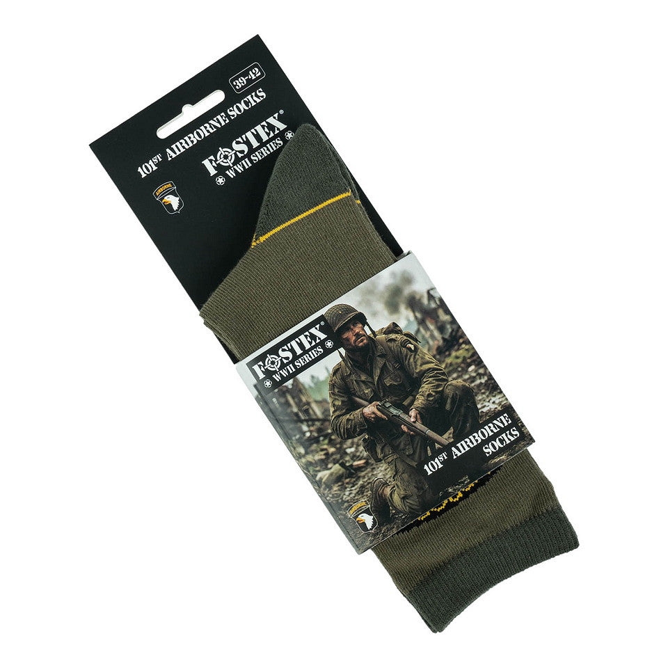 Șosete 101st Airborne WWII Verzi - Confort Tactic & Spirit de Erou