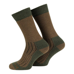 Șosete Merino Outdoor Maro/Verde Merino - Confort Tactic Superior