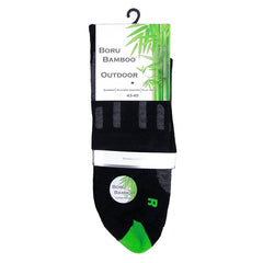 Șosete Outdoor Boru Bamboo Negru Boru - Confort Termic Absolut