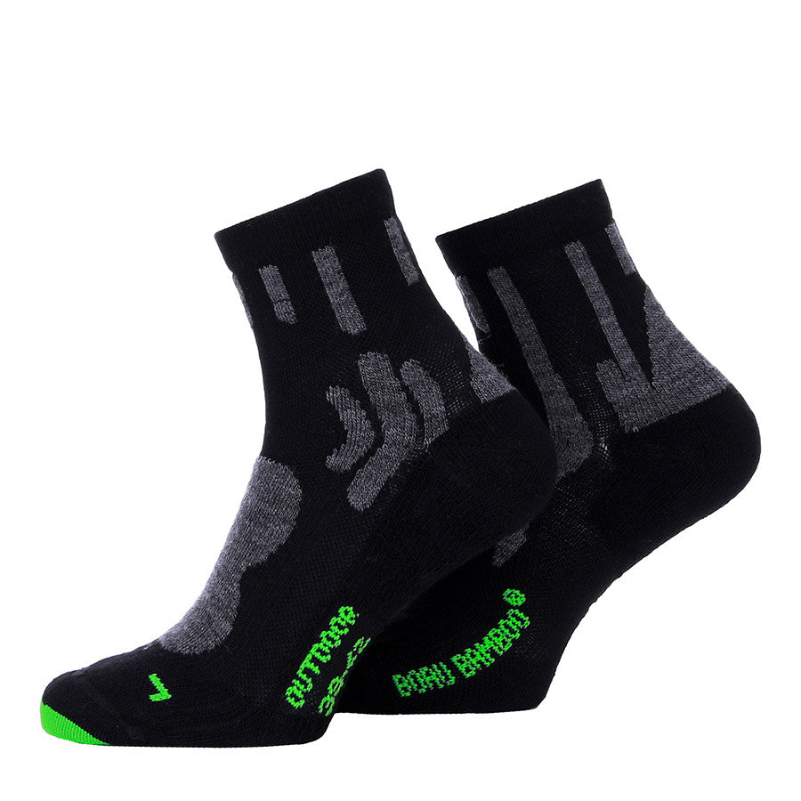 Șosete Outdoor Boru Bamboo Negru Boru - Confort Termic Absolut