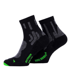 Șosete Outdoor Boru Bamboo Negru Boru - Confort Termic Absolut