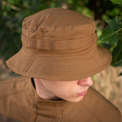 Pălărie Boonie Panama Rip-Stop M-Tac - Coyote Brown Ventilație