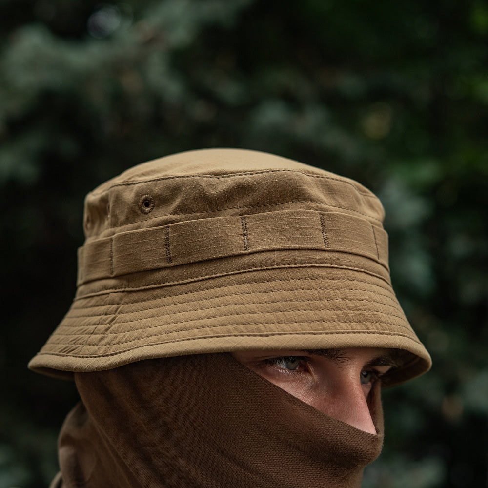Pălărie tip Panama Gen.II Summer Flex M-Tac - Coyote Ventilată