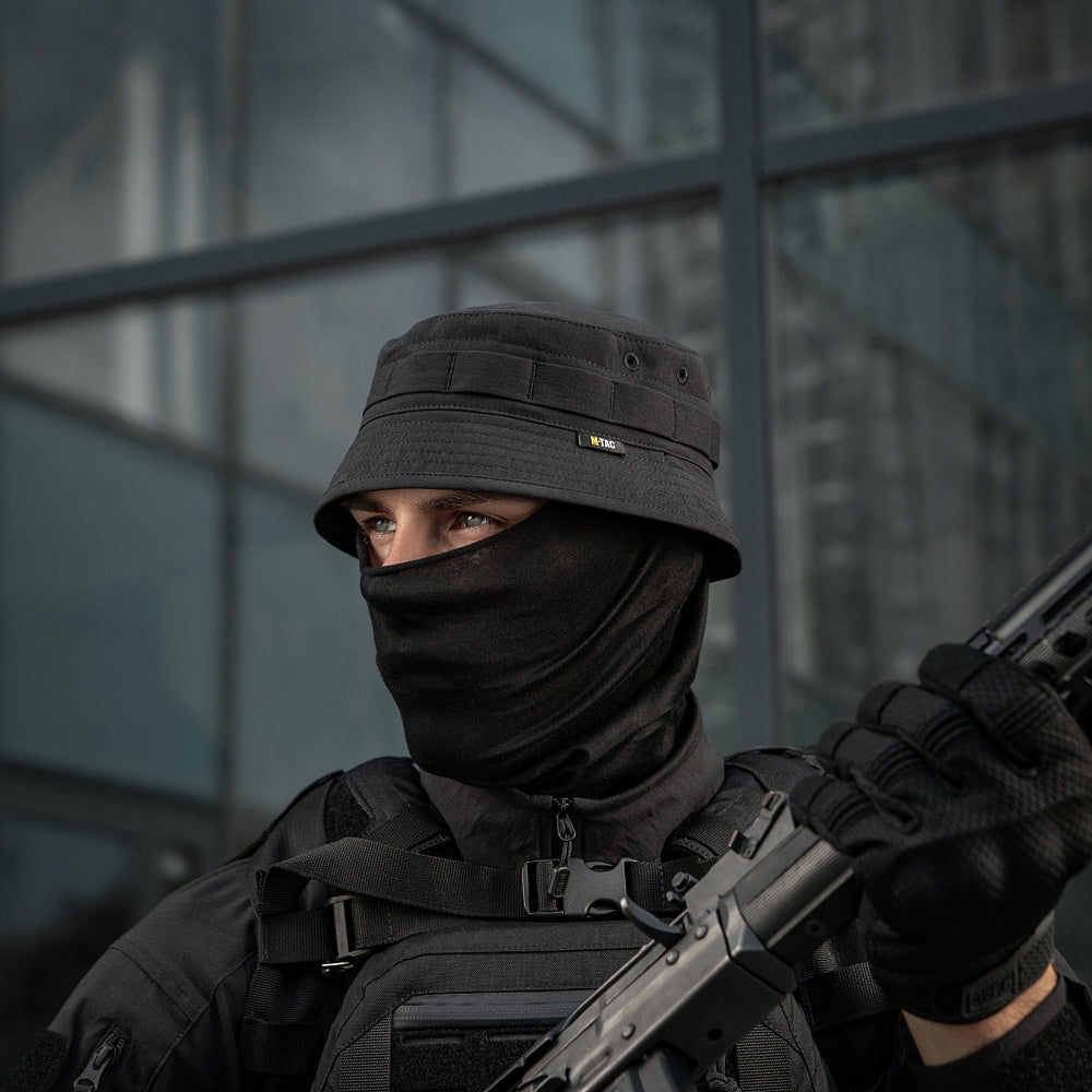 Pălărie tip Panama Gen.II Summer Flex M-Tac - Negru Confort Tactic