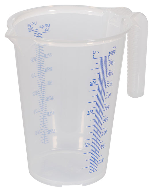 Pahar de Măsurat cu Scală 1.0L Pressol - Rezistent la Acizi