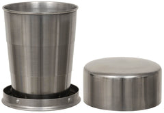 Pahar Telescopic Inox MFH - Pliabil, 90g