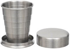 Pahar Telescopic Oțel Inoxidabil MFH - Pliabil, 40 ml