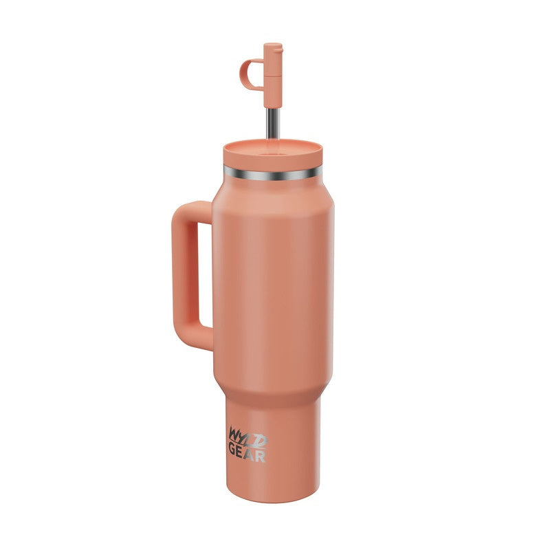 Pahar Termic WYLD SYDE TRAVEL TUMBLER 30 OZ Blush Herbertz - Oțel Inoxidabil, Capac Etanș