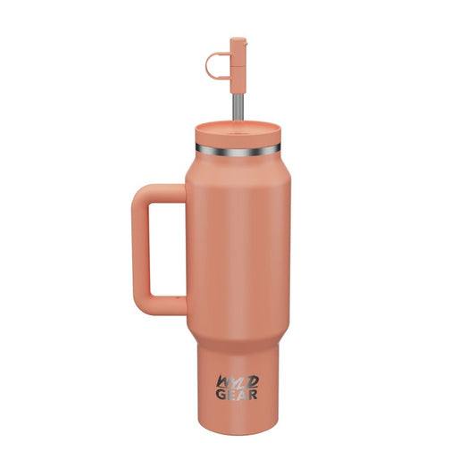 Pahar Termic WYLD SYDE TRAVEL TUMBLER 30 OZ Blush Herbertz - Oțel Inoxidabil, Capac Etanș