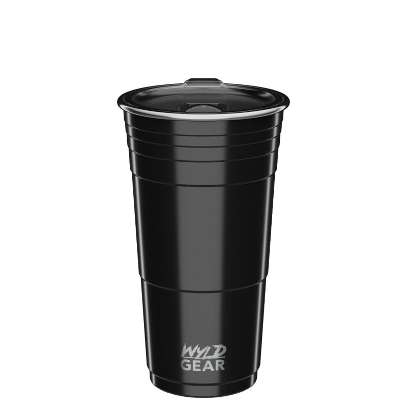 Pahar Termo Wyld Cup 24OZ Black Herbertz - Oțel Inoxidabil, Izolație Dublă