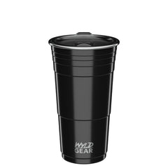 Pahar Termo Wyld Cup 24OZ Black Herbertz - Oțel Inoxidabil, Izolație Dublă