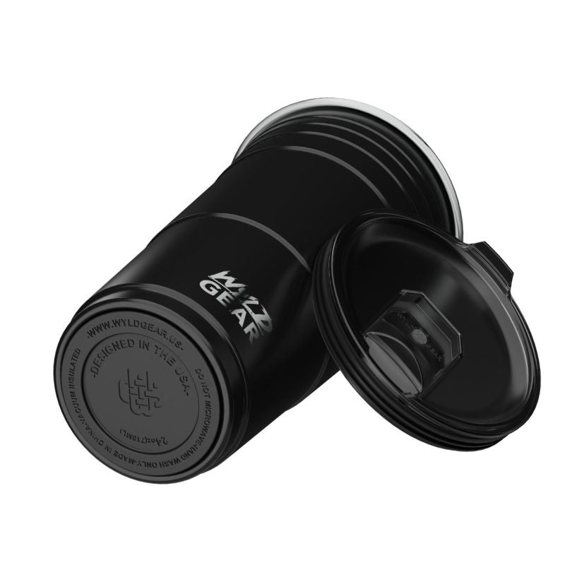 Pahar Termo Wyld Cup 24OZ Black Herbertz - Oțel Inoxidabil, Izolație Dublă