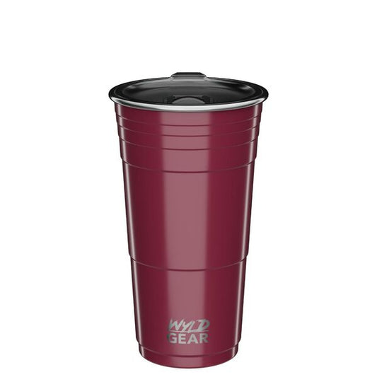 Pahar Termo Wyld Cup 24OZ Maroon Herbertz - Inox, Izolație Dublă