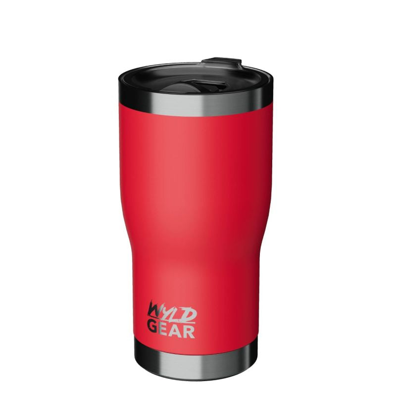 Pahar Termoizolant Wyld Gear TUMBLER 20 OZ Roșu Herbertz - Oțel Inoxidabil, Capac Etanș