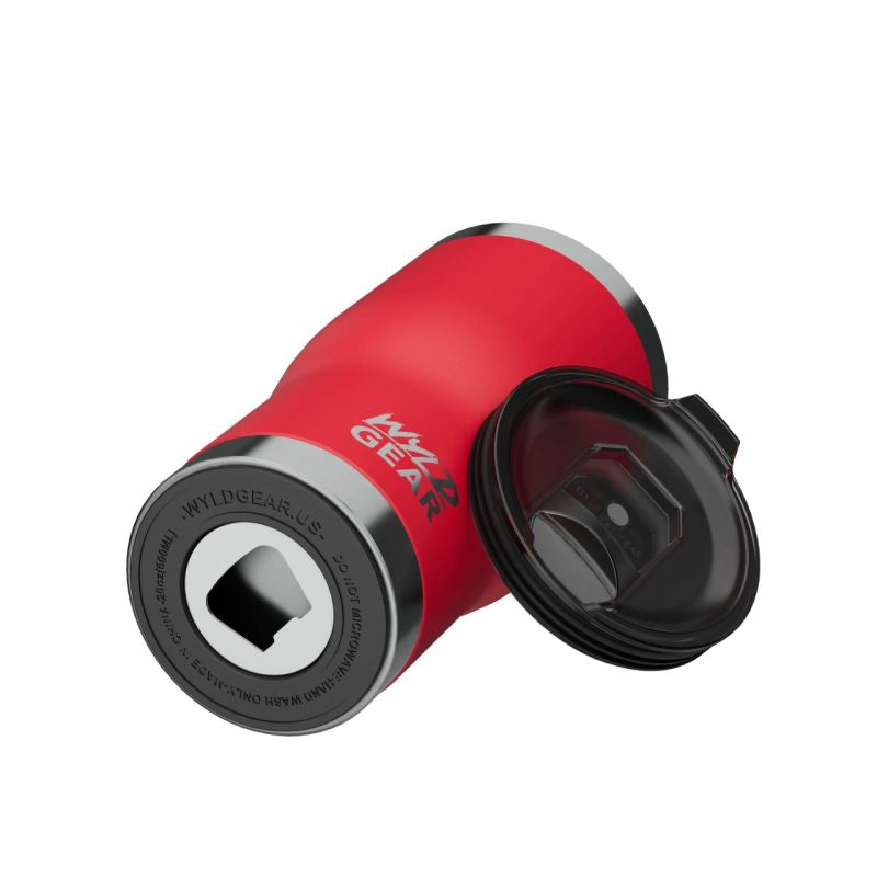 Pahar Termoizolant Wyld Gear TUMBLER 20 OZ Roșu Herbertz - Oțel Inoxidabil, Capac Etanș