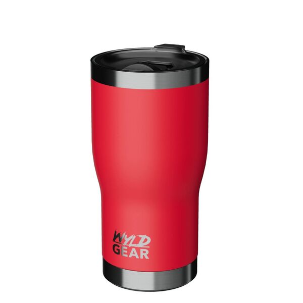 Pahar Termoizolant Wyld Gear TUMBLER 20 OZ Roșu Herbertz - Oțel Inoxidabil, Capac Etanș