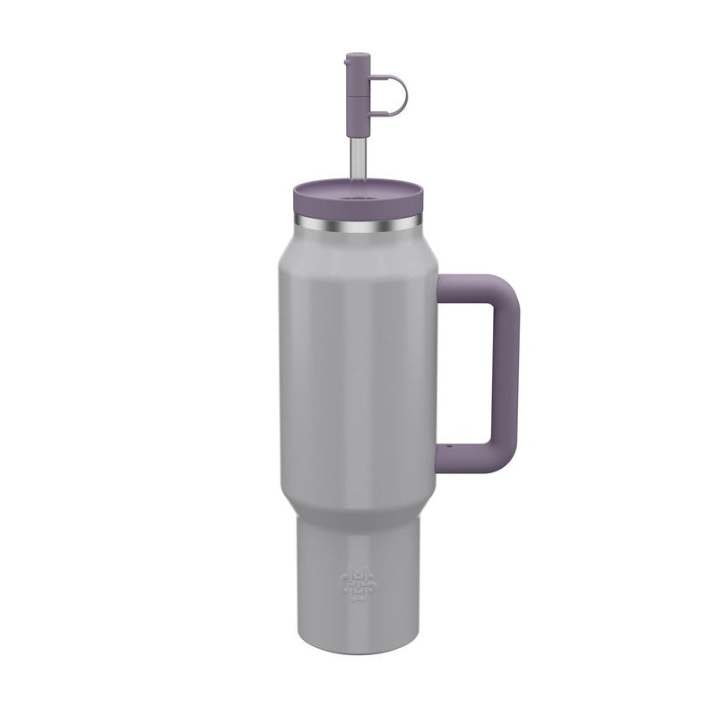 Pahar Termoizolant WYLD SYDE TRAVEL TUMBLER 30 OZ Lilac Herbertz - Oțel Inoxidabil, Capac Etanș
