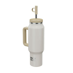 Pahar Termoizolant WYLD SYDE TRAVEL TUMBLER 40 OZ Champagne Herbertz - Oțel Inox, Capac Antivarsare