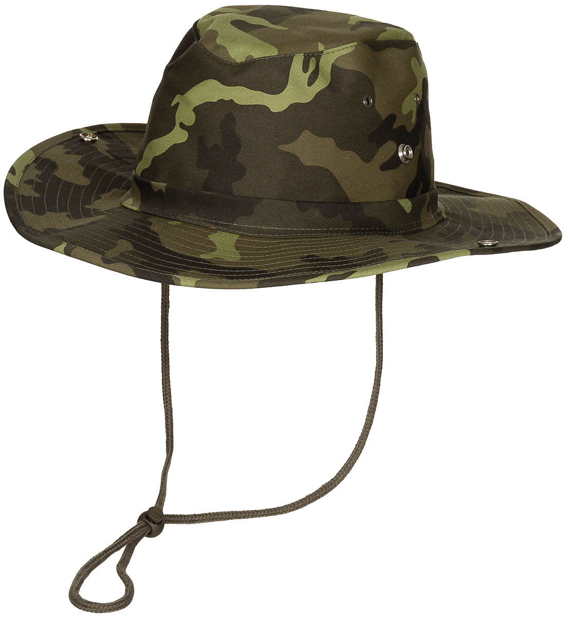 Pălărie Boonie Buschhut M 95 CZ camo MFH - Bor matlasat, Șnur reglabil