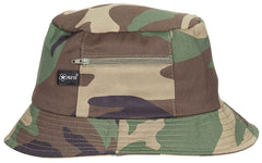 Pălărie Boonie cu Buzunare Woodland MFH - 2 Buzunare, Orificii ventilație