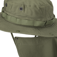 Pălărie Boonie Helikon-Tex PolyCotton Ripstop cu protecție detașabilă pentru gât