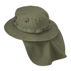 Pălărie Boonie Helikon-Tex PolyCotton Ripstop cu protecție detașabilă pentru gât