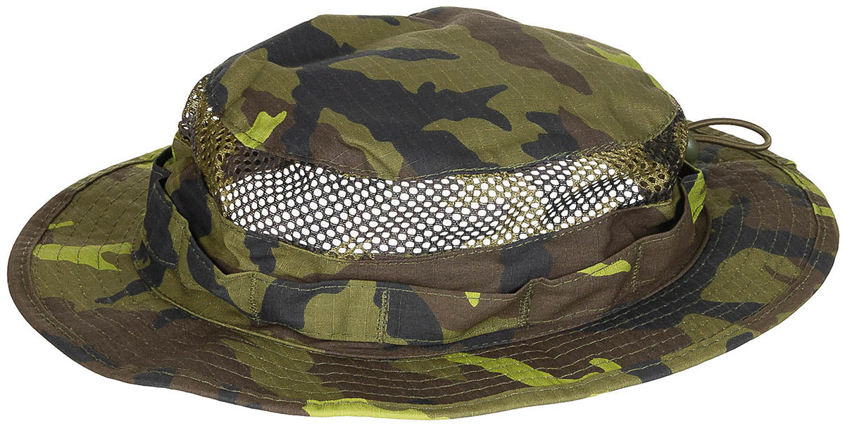 Pălărie Boonie MFH Mesh M 95 CZ Camo - Ventilație, Bor Întărit