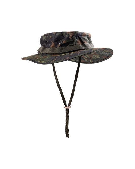 Pălărie Boonie Mil-Tec US GI – 100% Bumbac Rip-Stop, Flecktarn