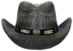 Pălărie Boonie Texas Negru-Maro FoxOutdoor - One Size, 100% Hârtie