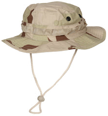Pălărie Boonie US GI Bushhat 3 Culori Desert MFH - Rip Stop, 100% Bumbac