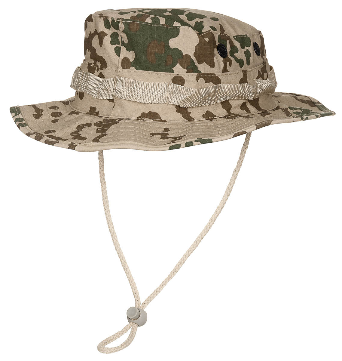 Pălărie Boonie US GI BW Tropical Camo MFH - 100% Bumbac, Șnur Reglabil